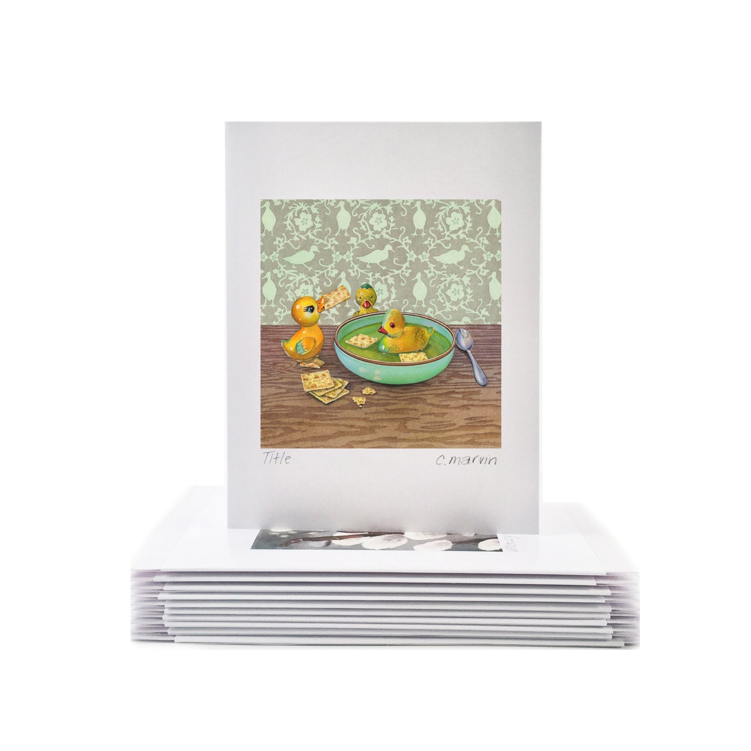 Crackers for Quackers - Wholesale Art Cards