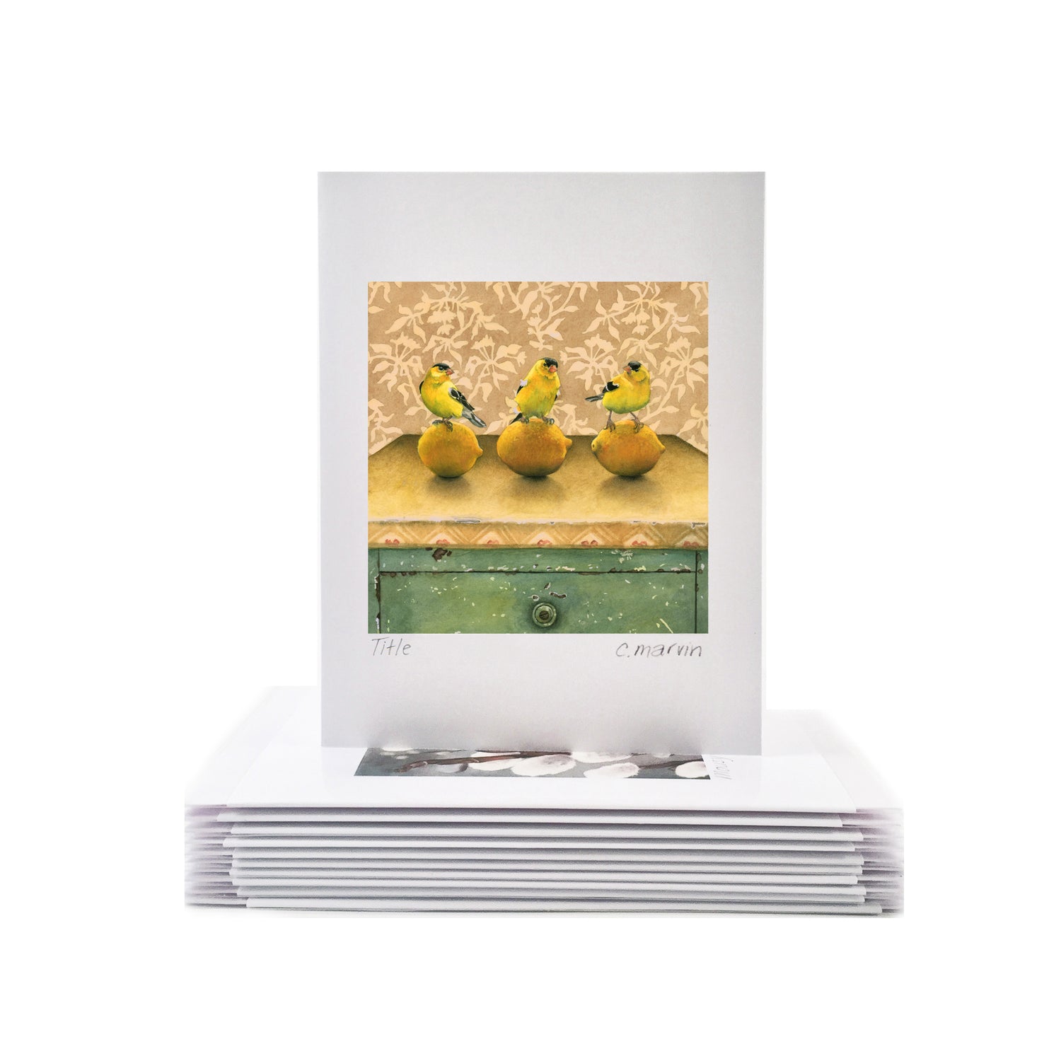 Lemon Line - Wholesale Art Cards