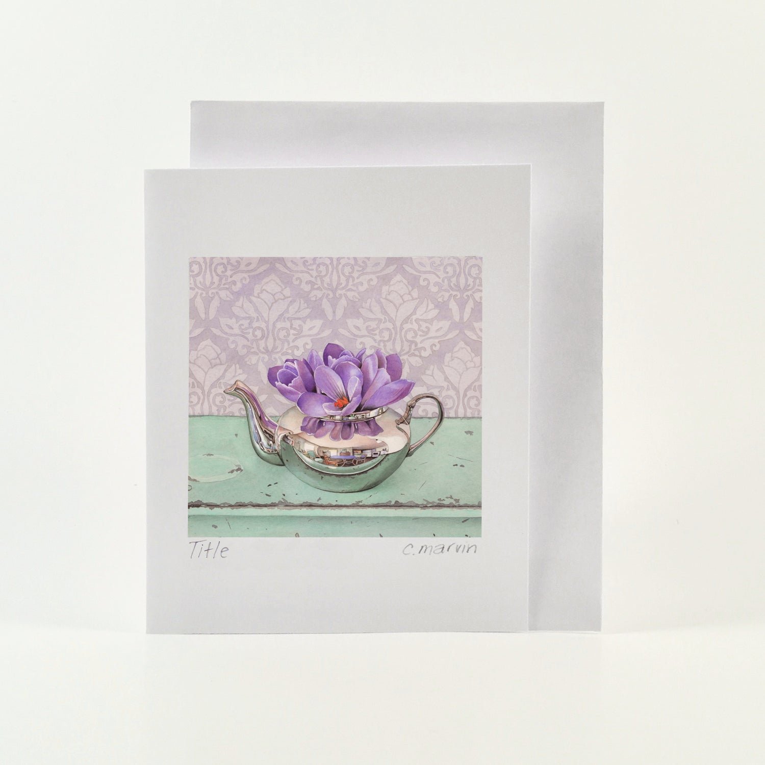 Behold the Crocus - Wholesale Art Cards