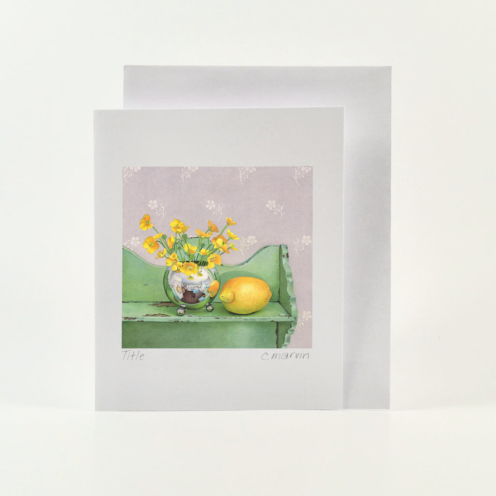 Buttercups and Lemon - Wholesale Art Cards