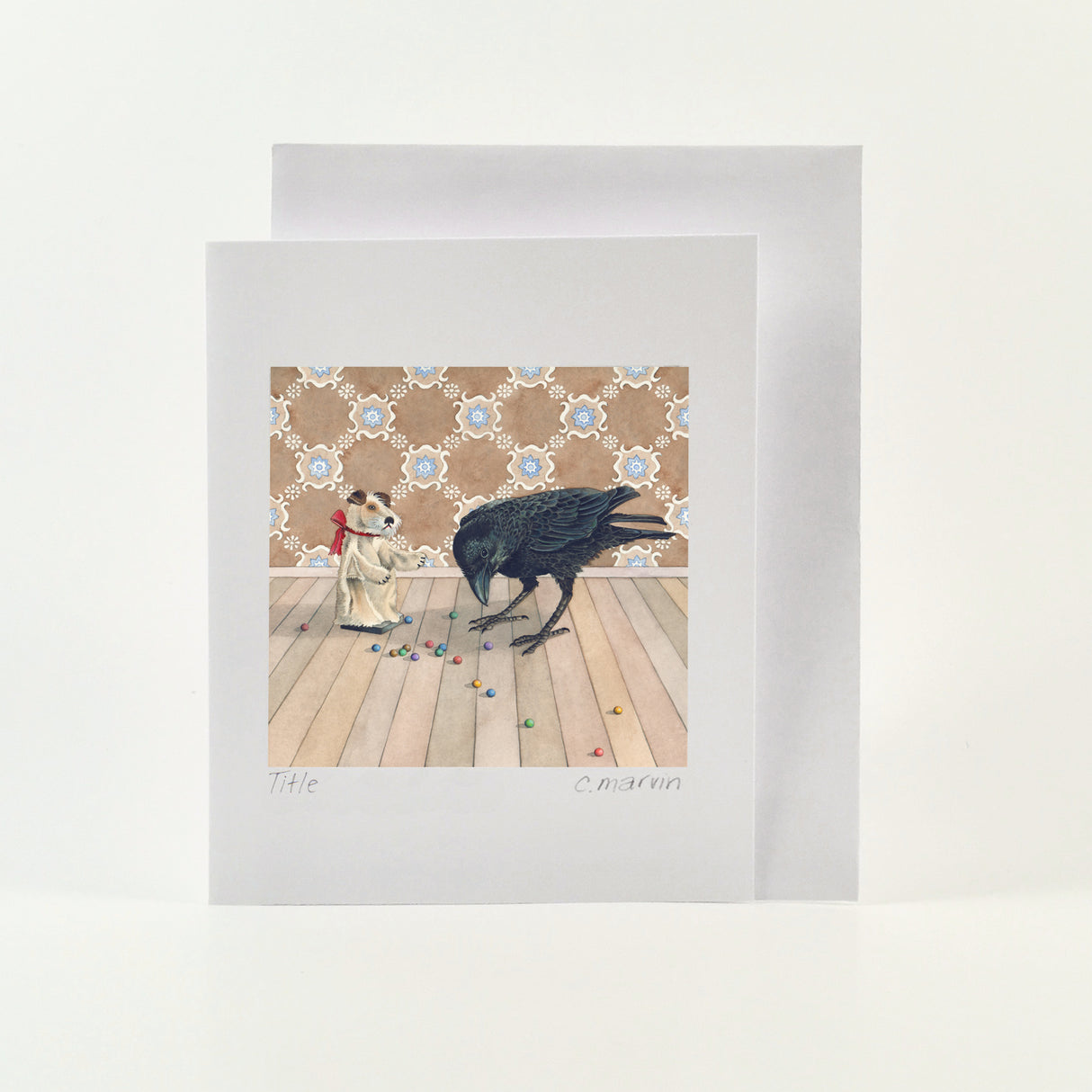Crow and the Clay Marbles