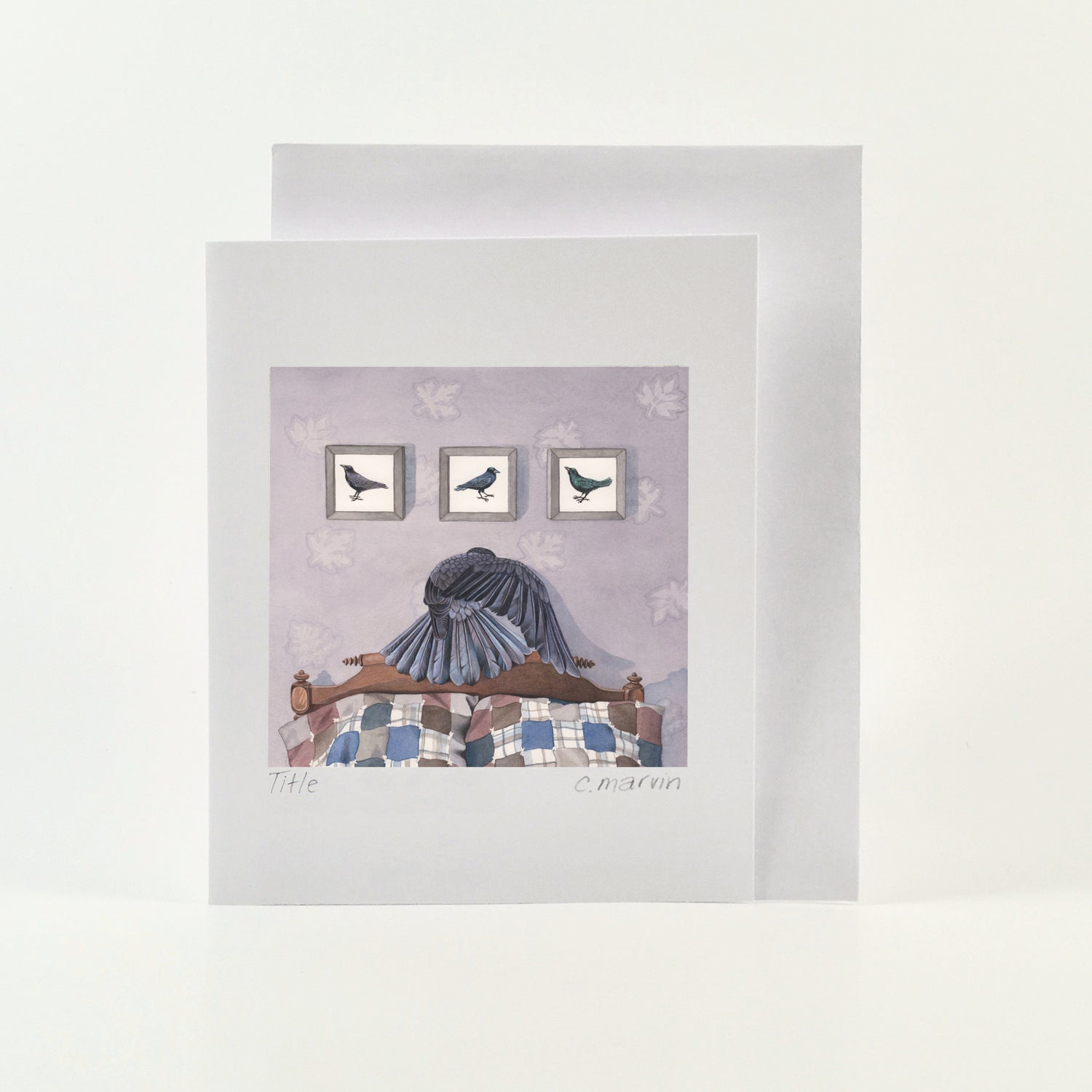 Crow Honours the Ancestors - Wholesale Art Cards