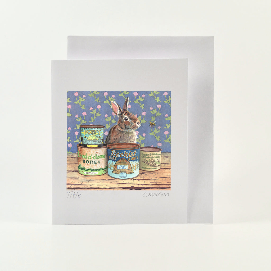 Honey Bunny - Wholesale Art Cards