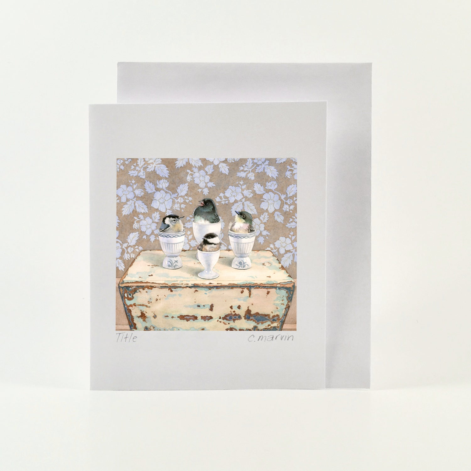 In Their Cups - Wholesale Art Cards