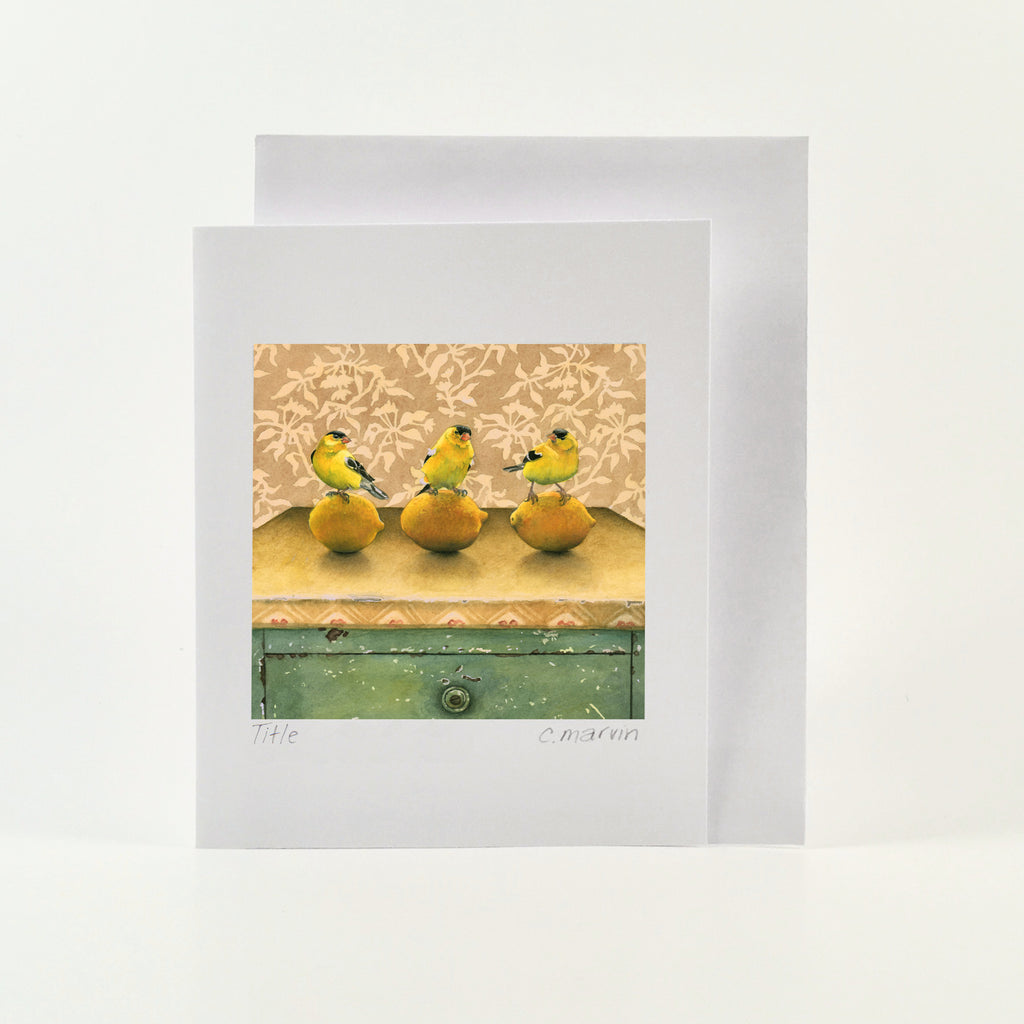 Lemon Line - Wholesale Art Cards