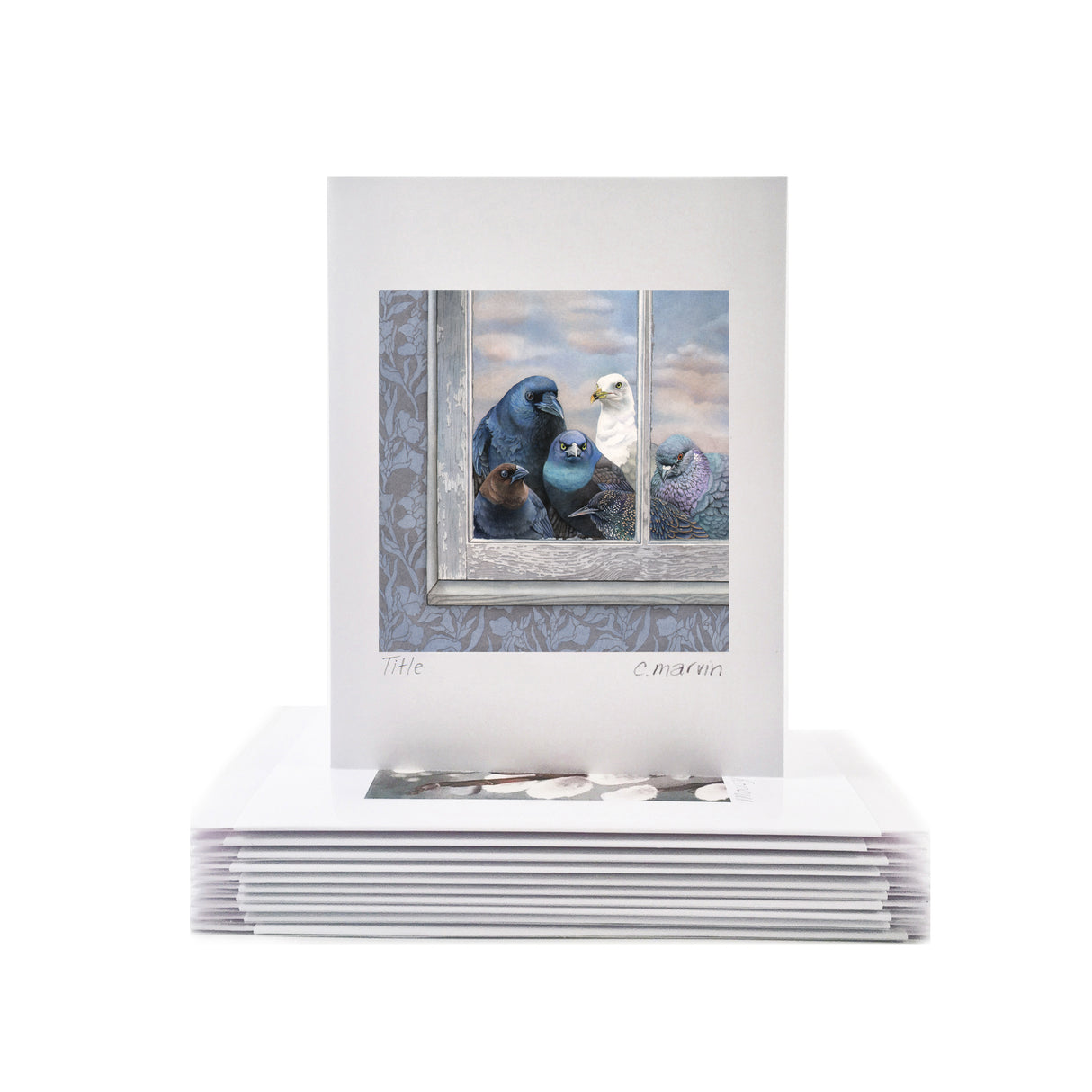 Window Cards set of 10