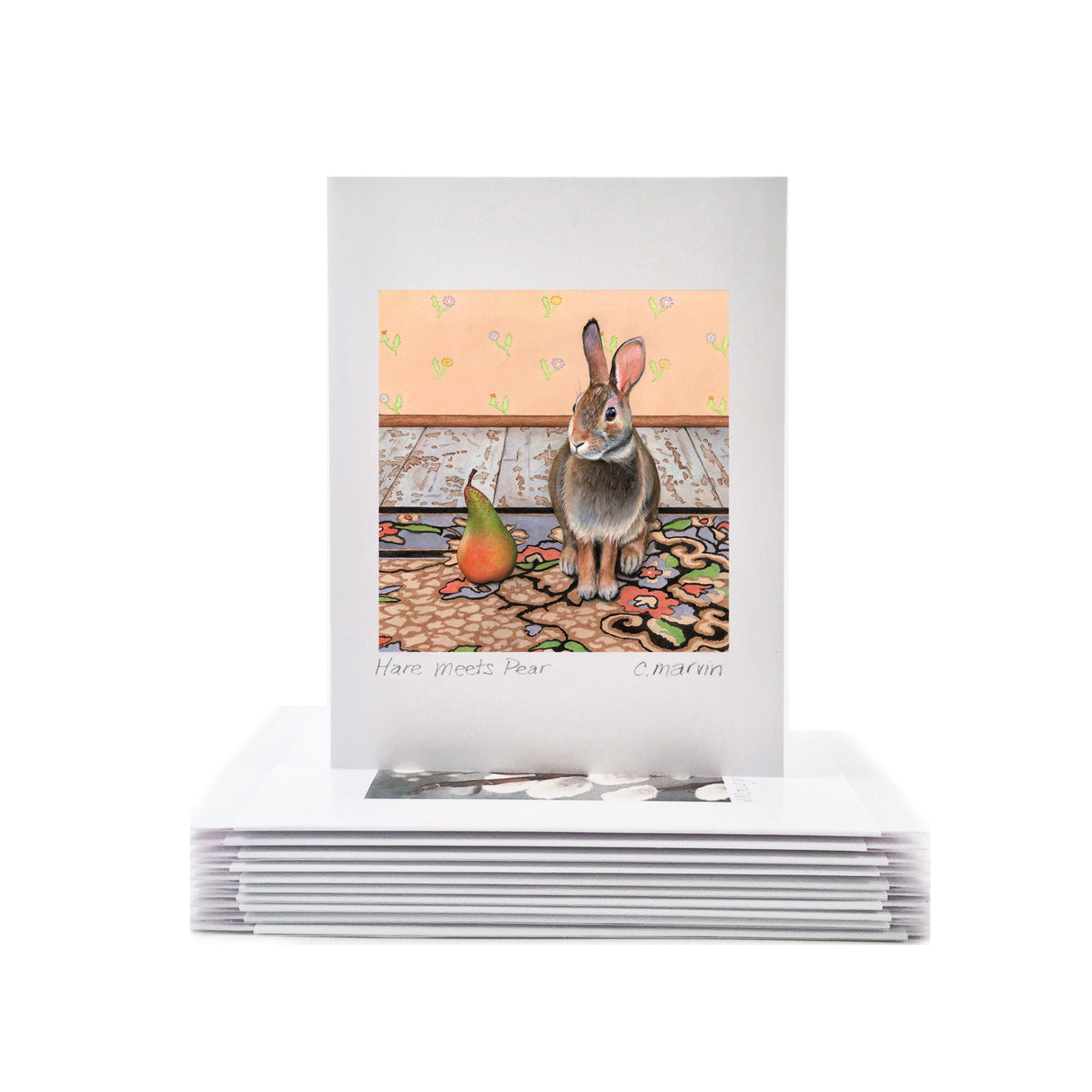 Cheerful Bunnies set of 10