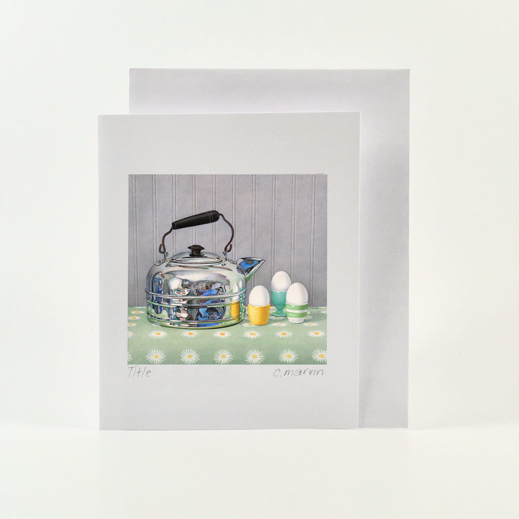 The Dented Kettle - Wholesale Art Cards