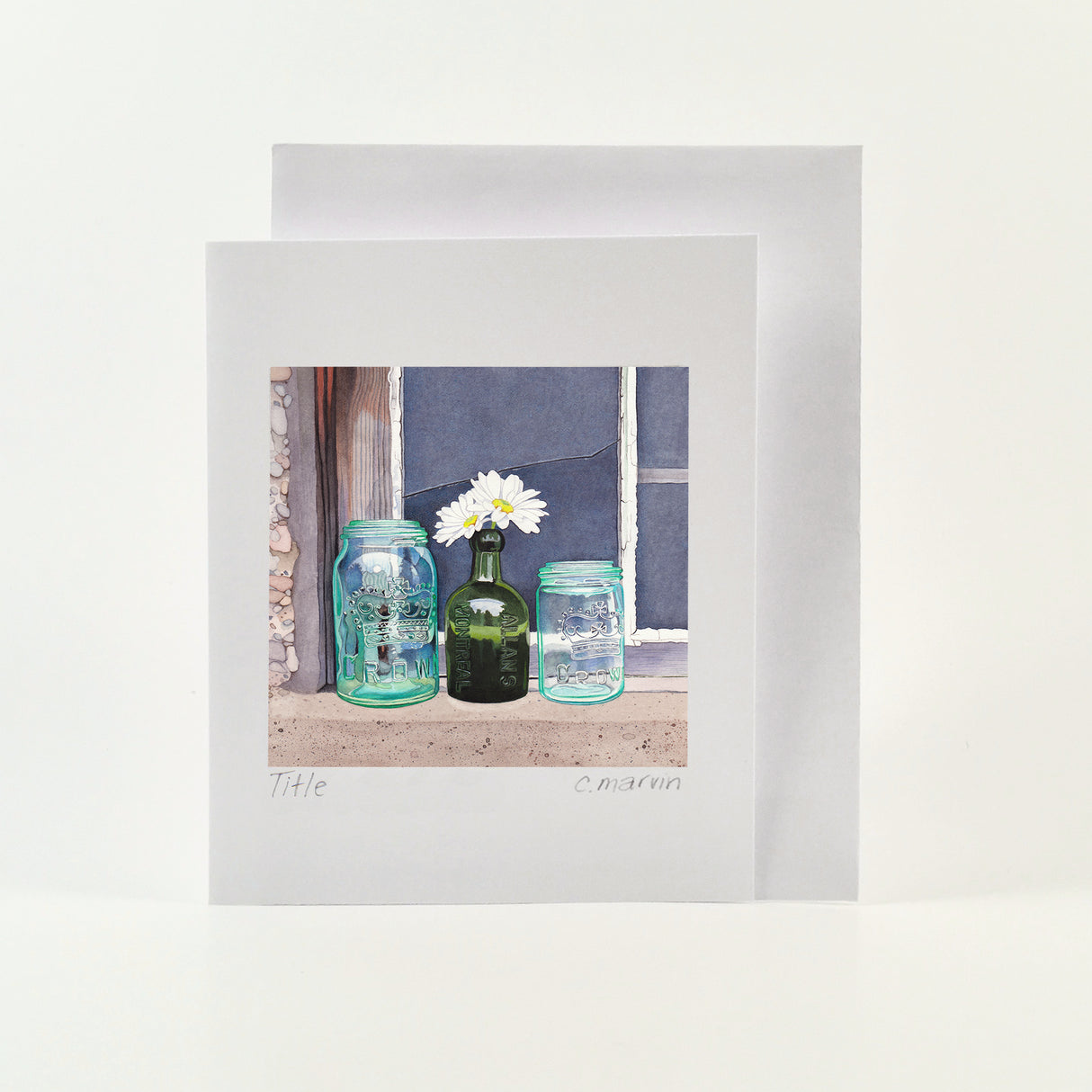Daisies Art Cards set of 10