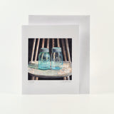 Still Life of Glass Jars set of 10