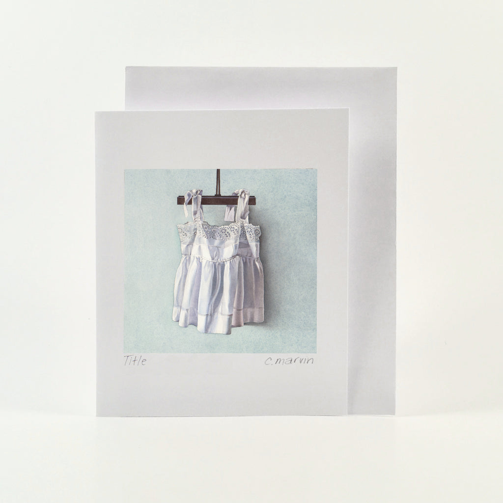 Little White Dress - Wholesale Art Cards