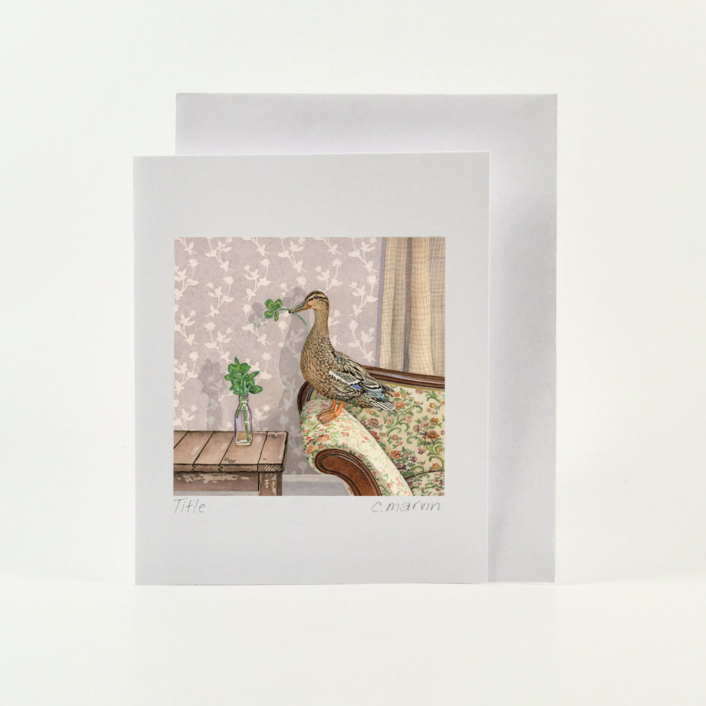 Lucky Duck - Wholesale Art Cards