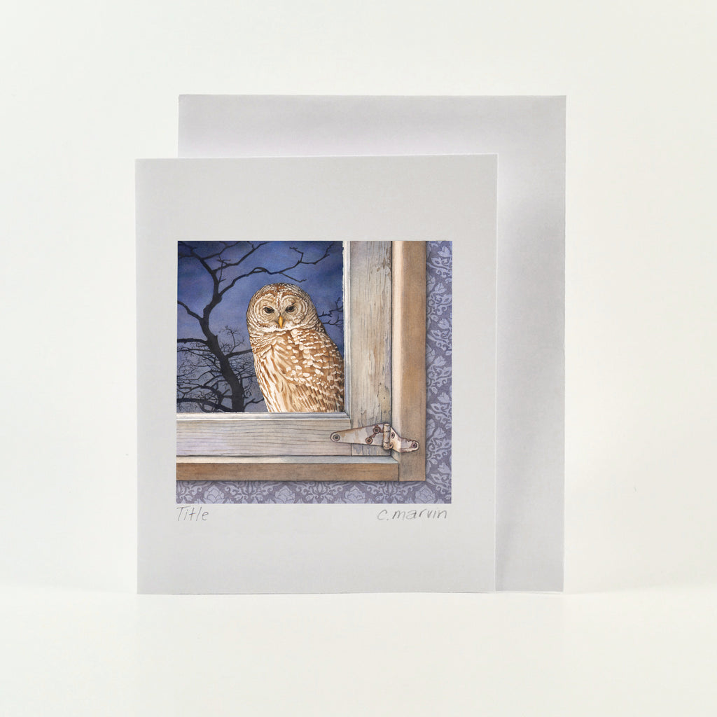The Observer - Wholesale Art Cards