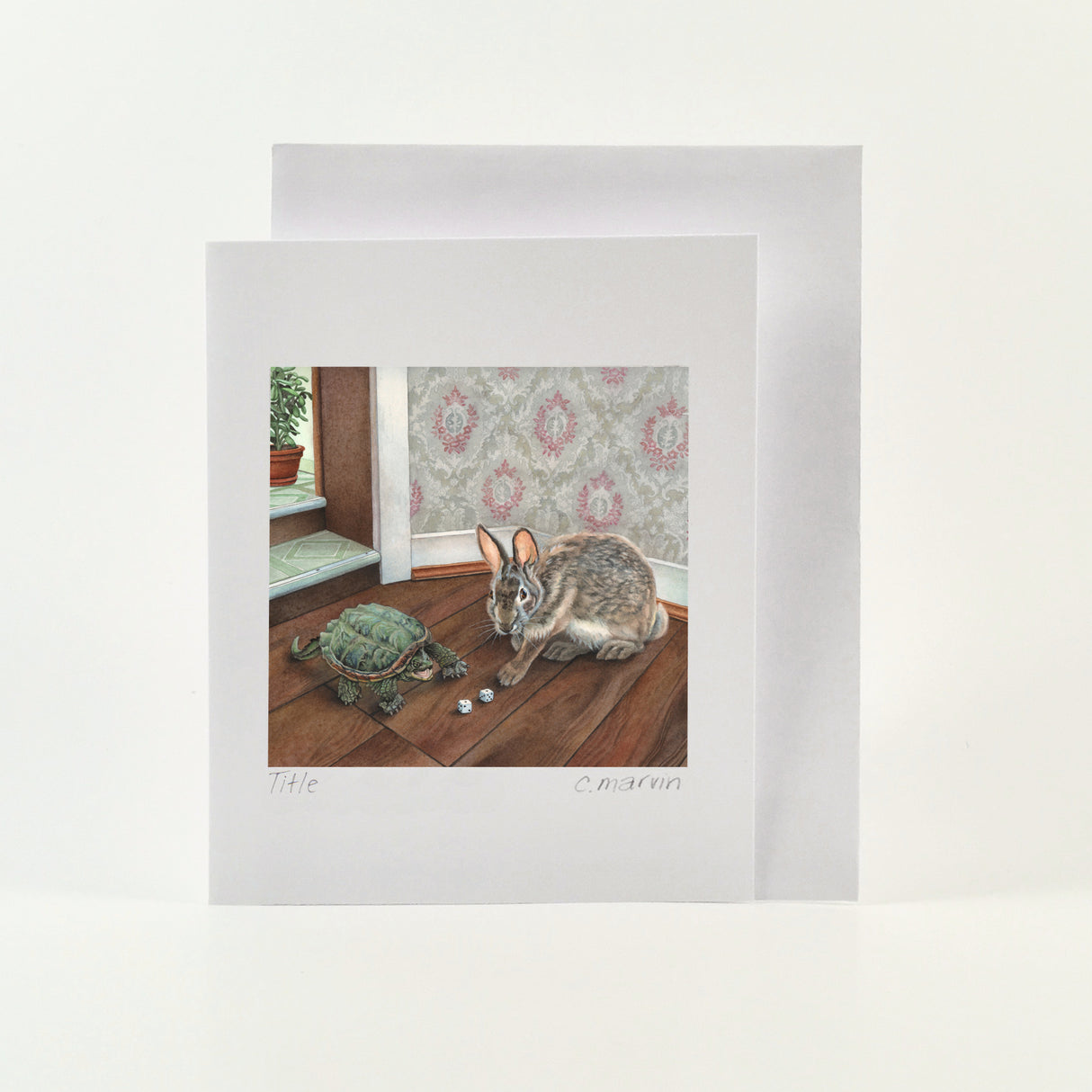 Cheerful Bunnies set of 10