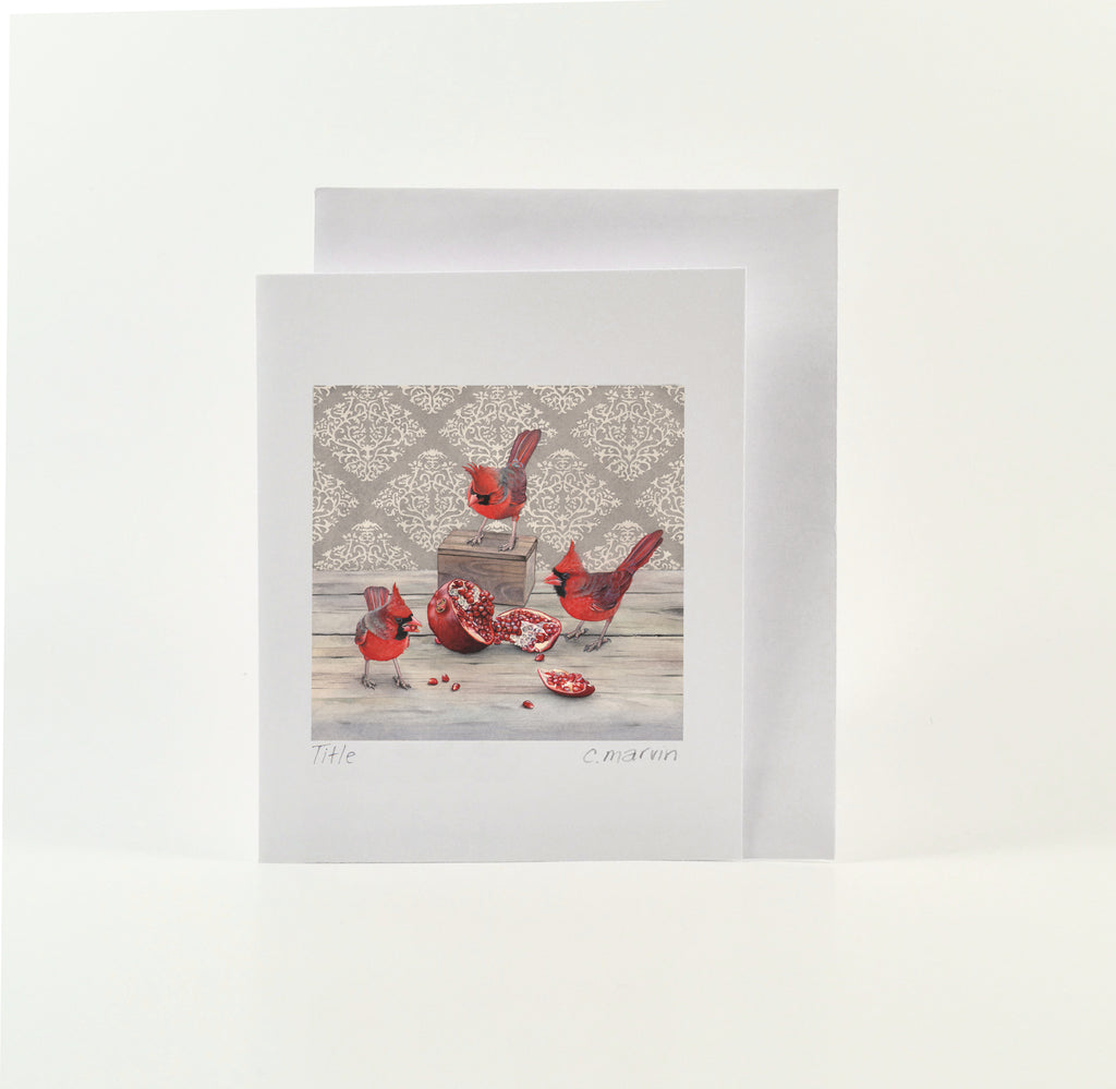 Seeing Red - Wholesale Art Cards