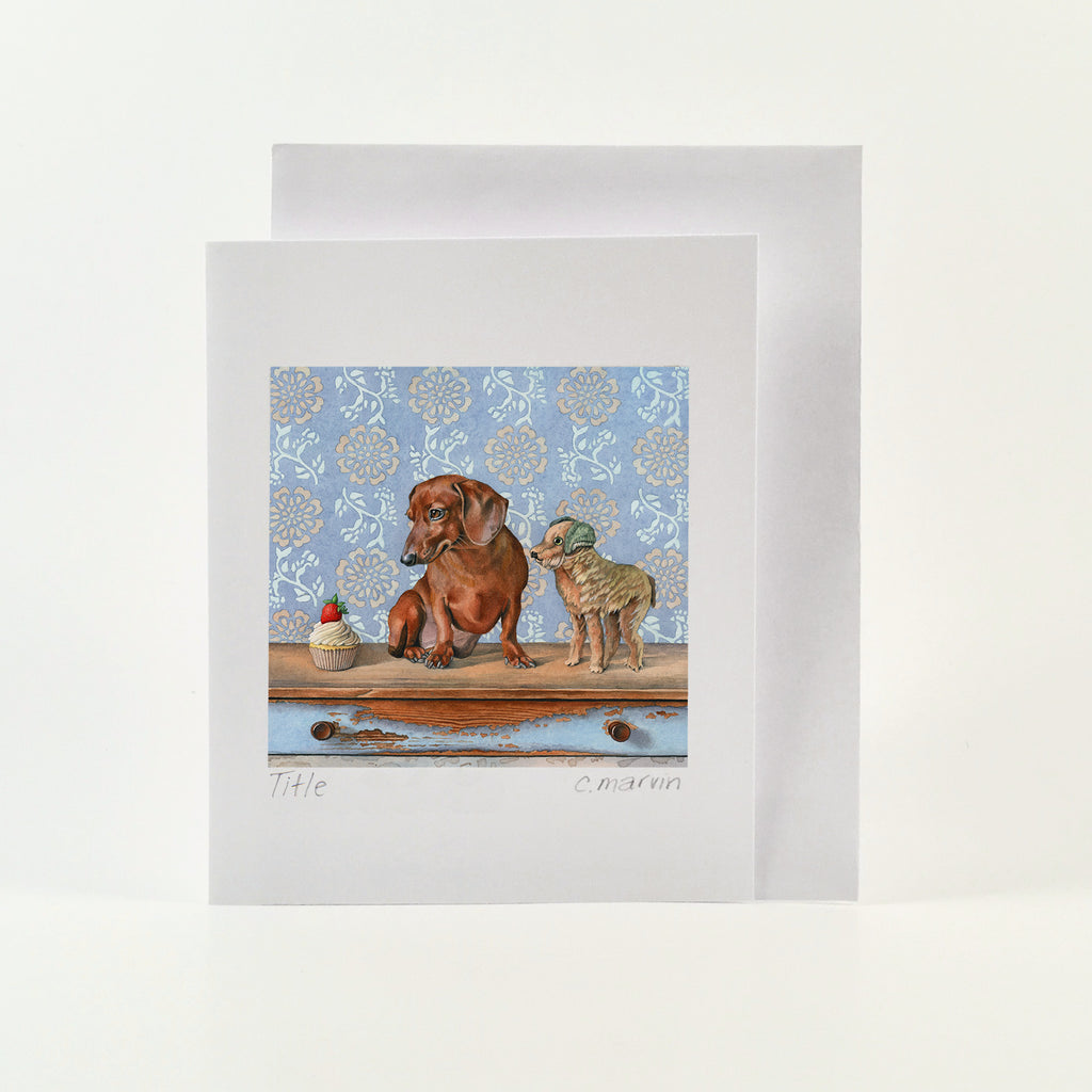 Sit and Stay - Wholesale Art Cards
