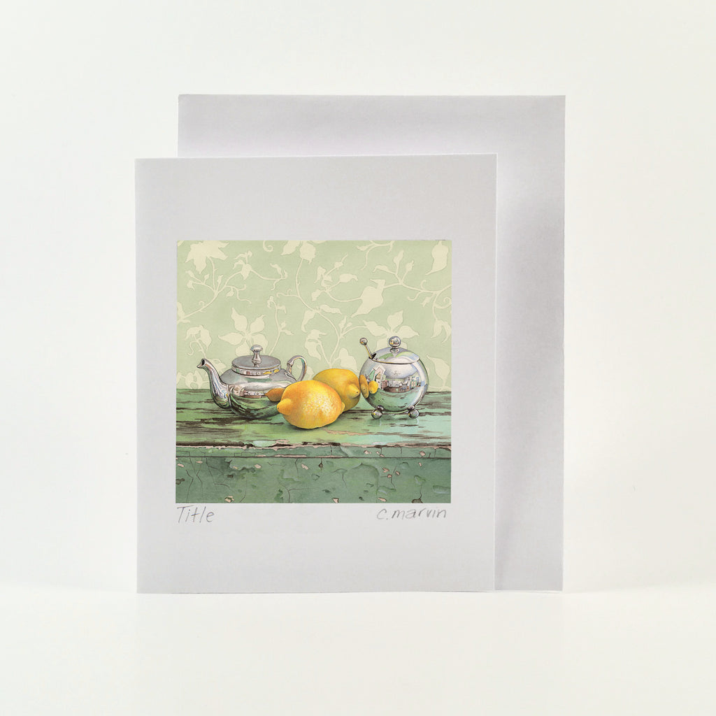 Tea with Lemons - Wholesale Art Cards