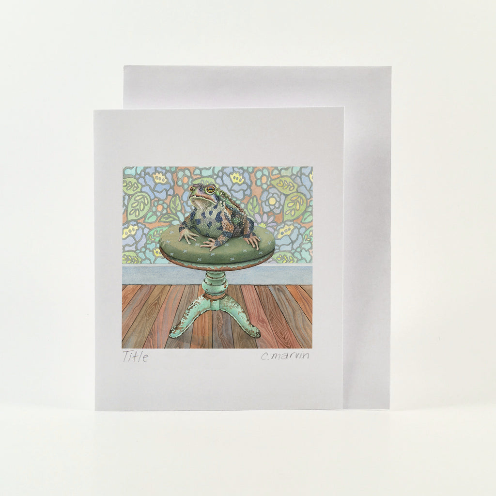 Toad's Stool - Wholesale Art Cards