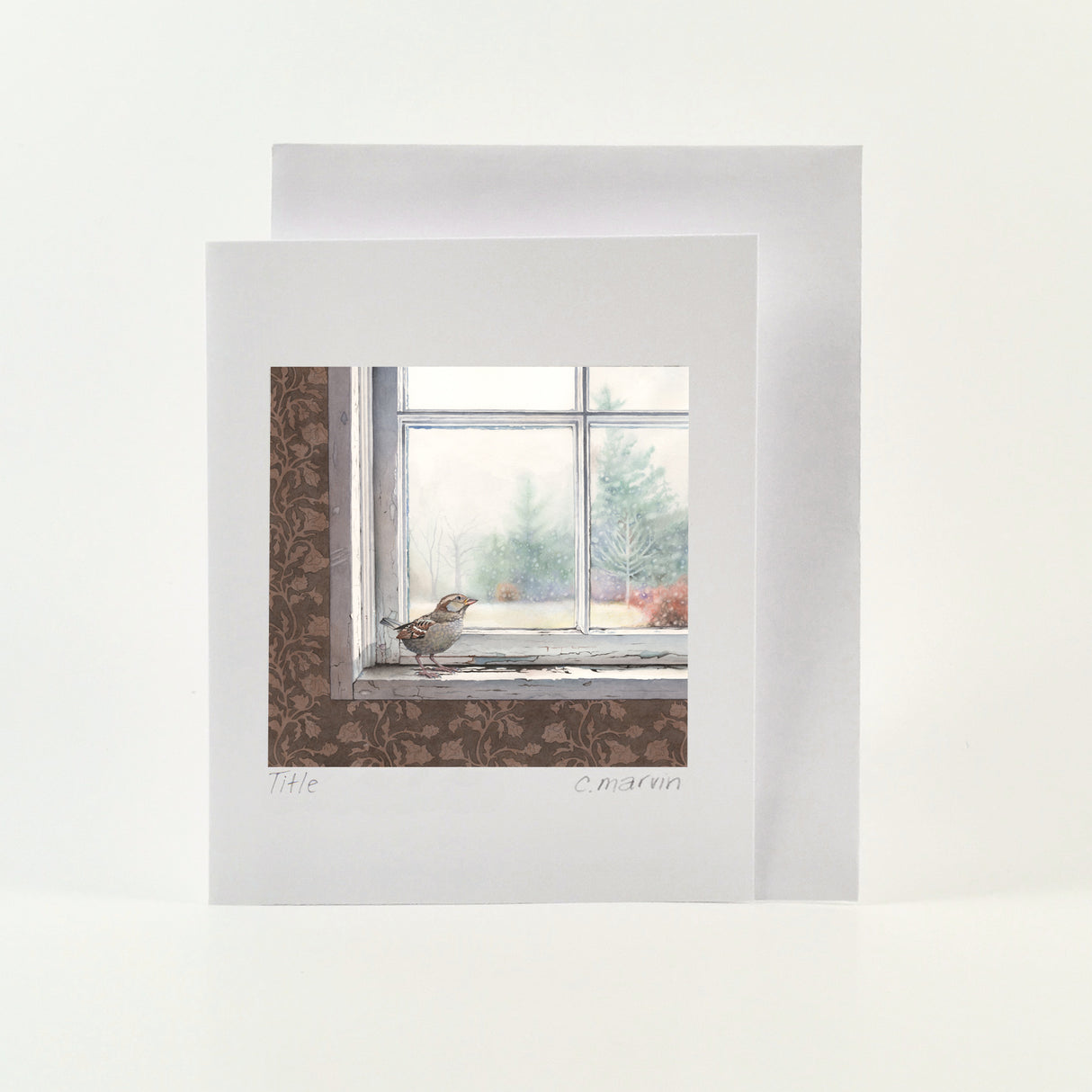 Waiting for Spring - Wholesale Art Cards