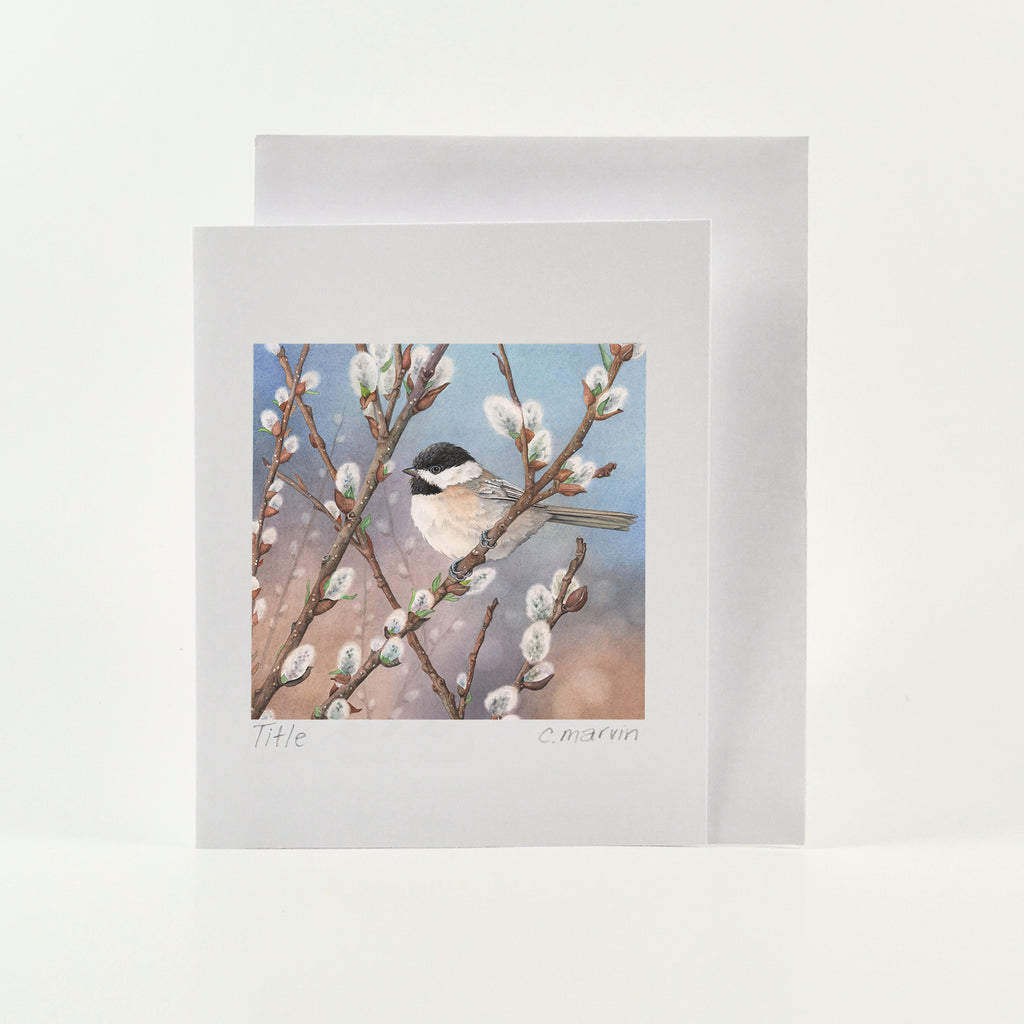 Waiting in the Willows - Wholesale Art Cards