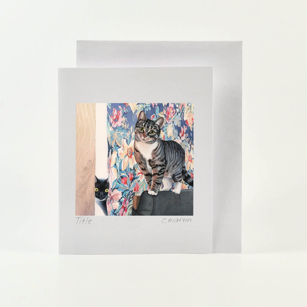 Window Kitties - Wholesale Art Cards