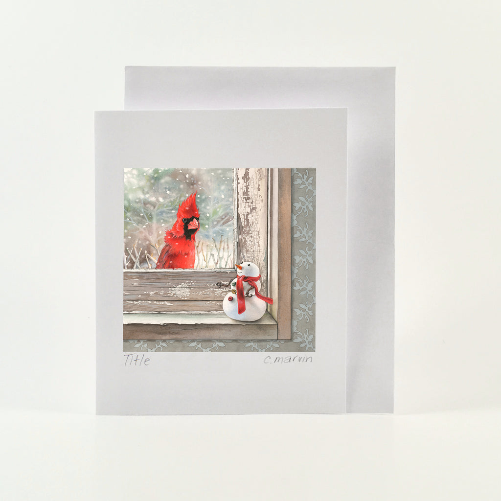 Winter Greeting - Wholesale Art Cards