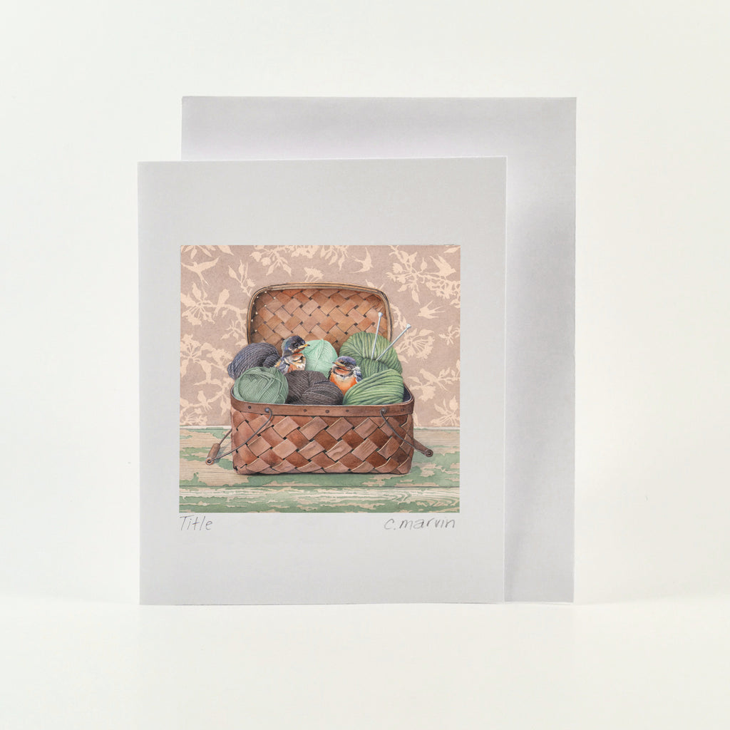 Woolly Birds - Wholesale Art Cards