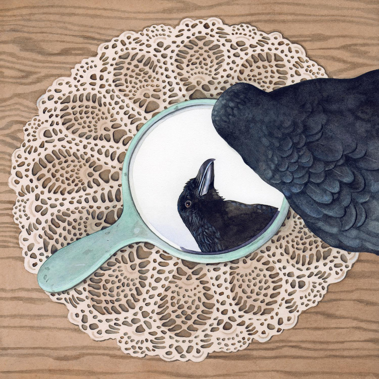 Crow Admires Crow - Gallery
