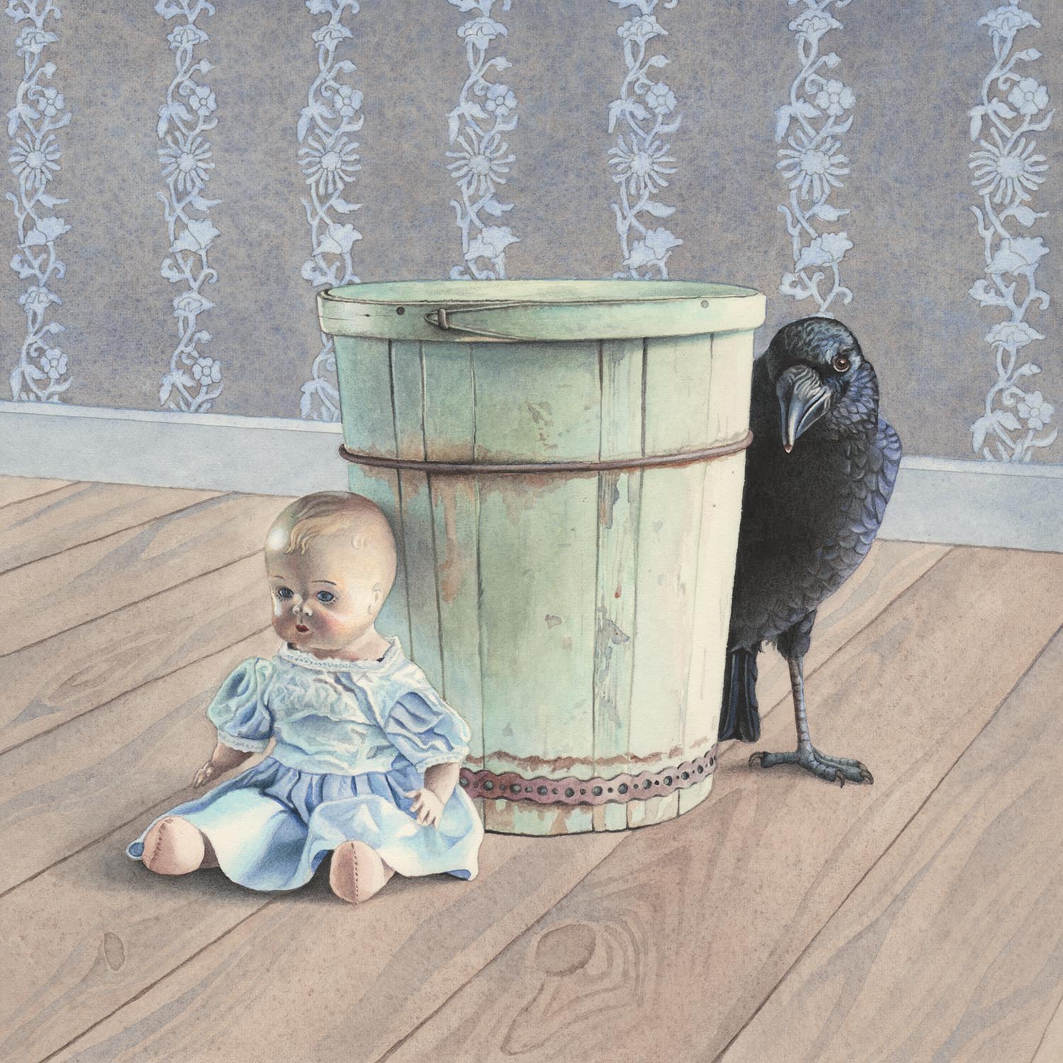 Crow Approaches with Caution - Gallery