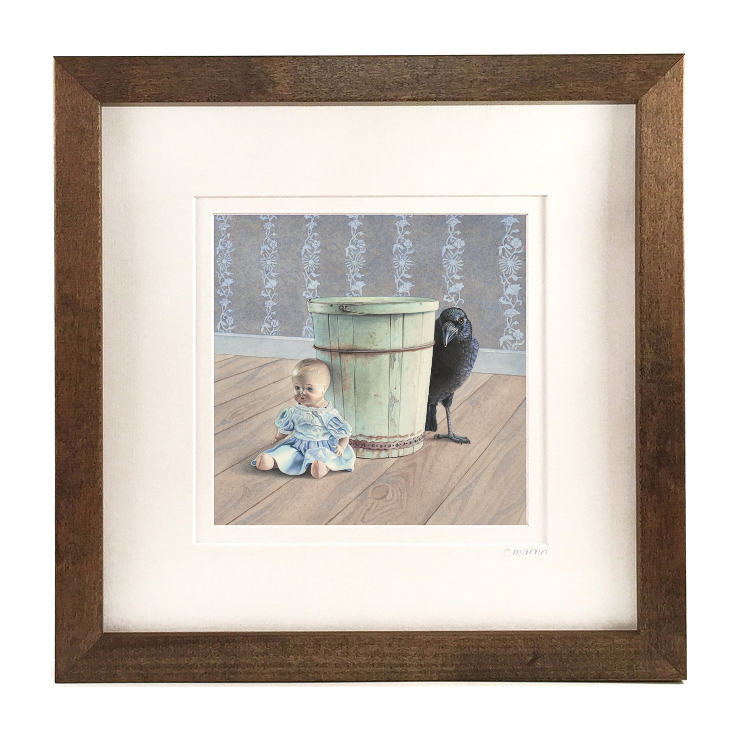 Crow Approaches with Caution