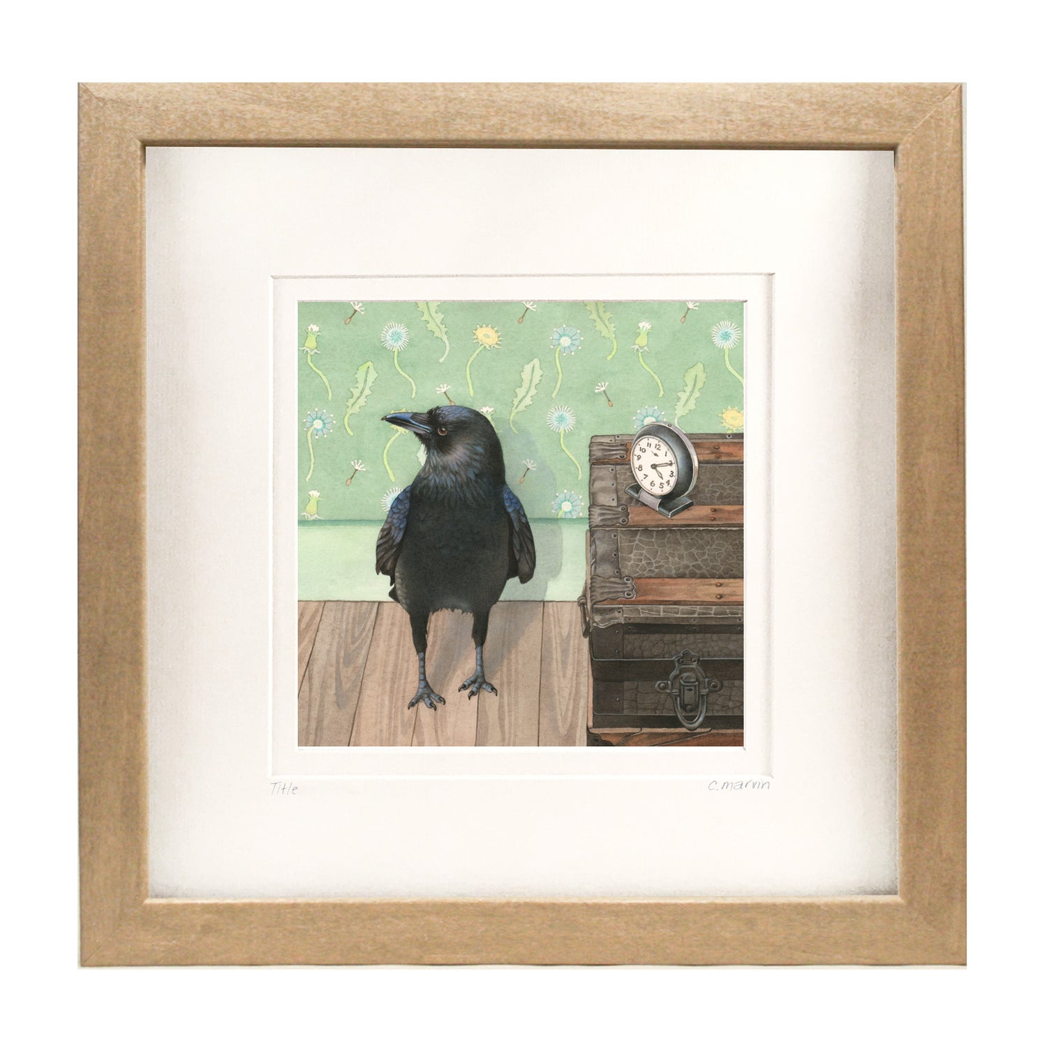 Crow Does Not Watch the Clock