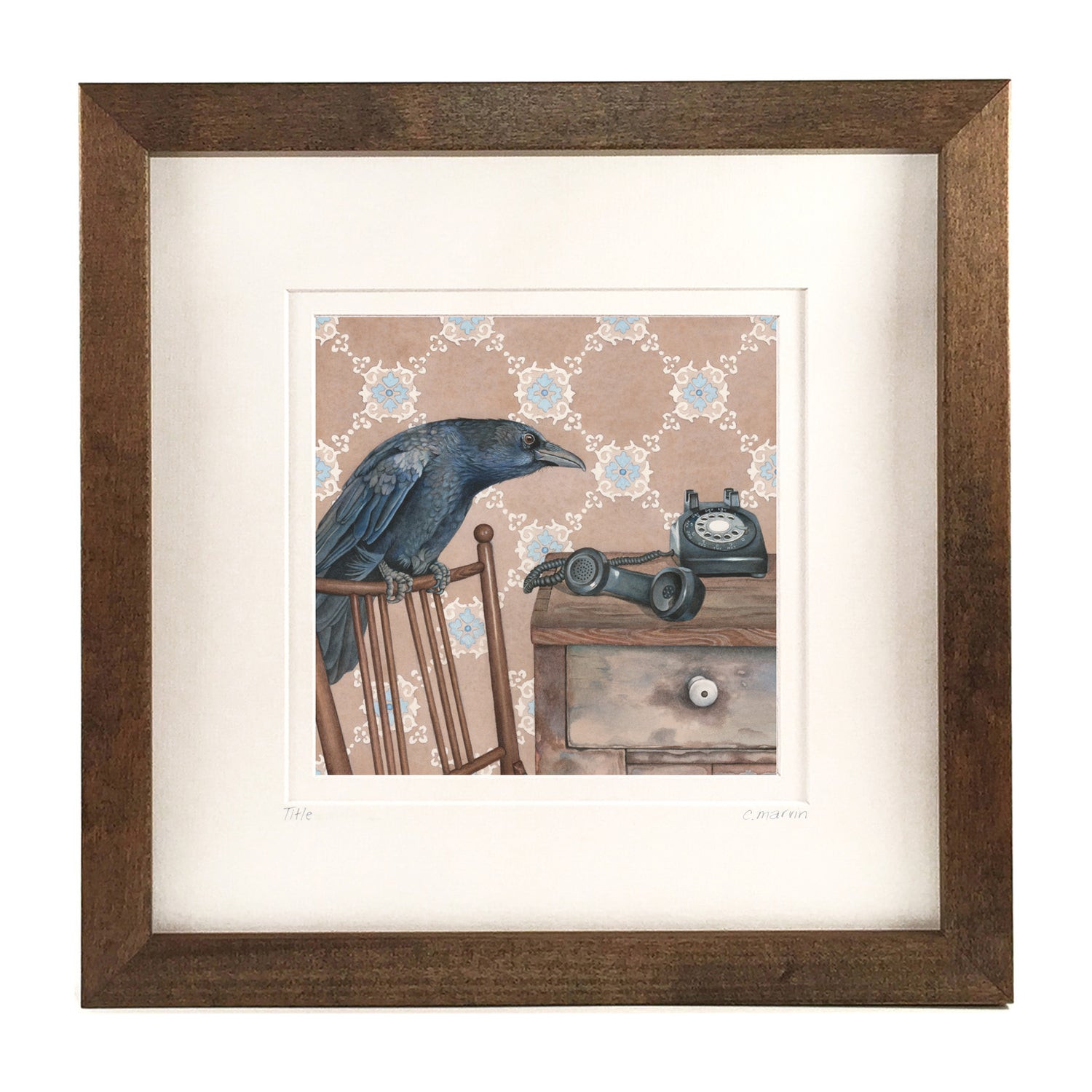 Crow Receives Instructions