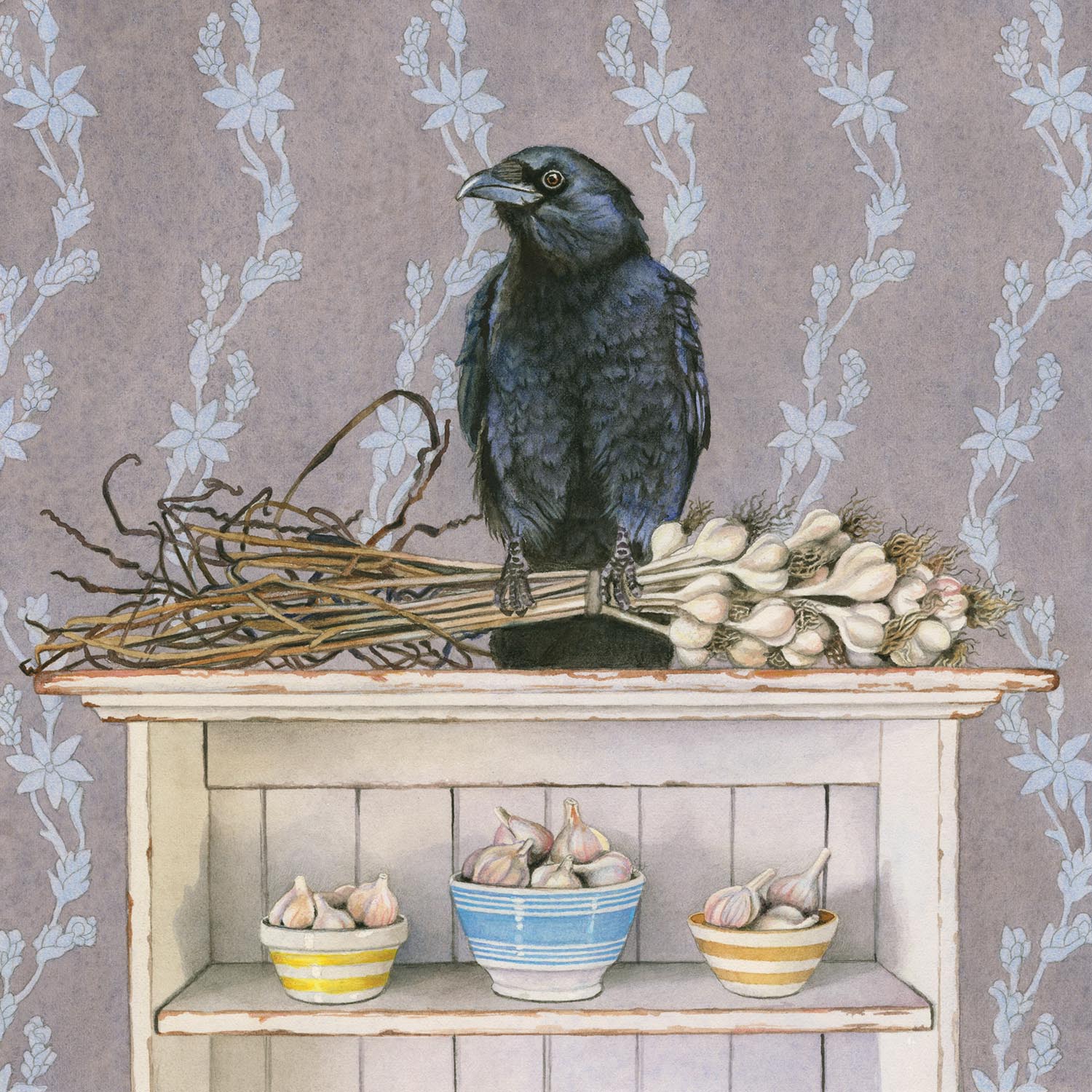 Crow Wards Off Trouble