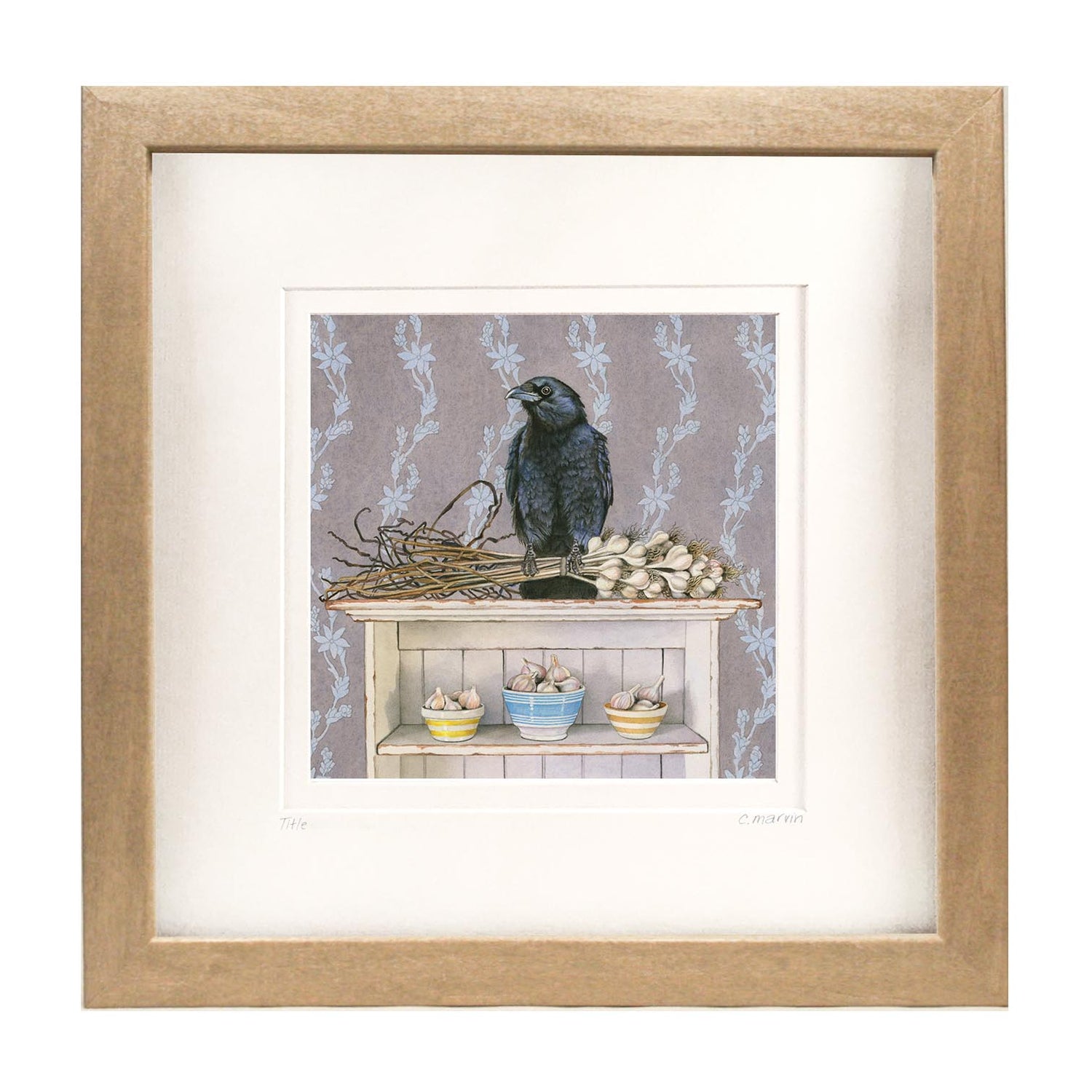 Crow Wards Off Trouble