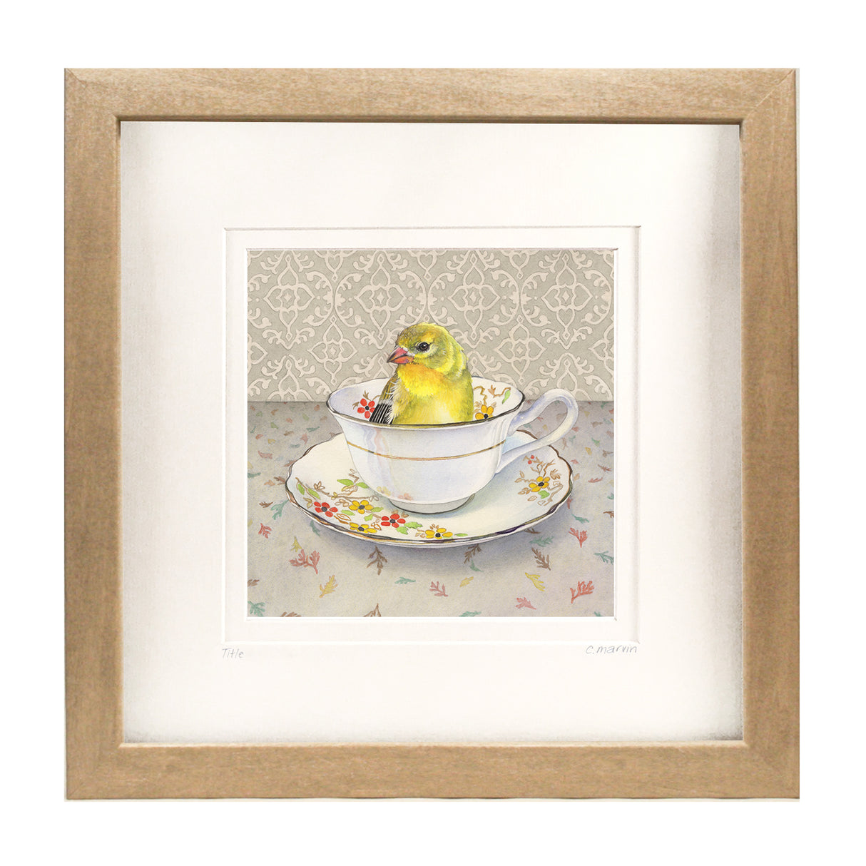 Finch in a Cup