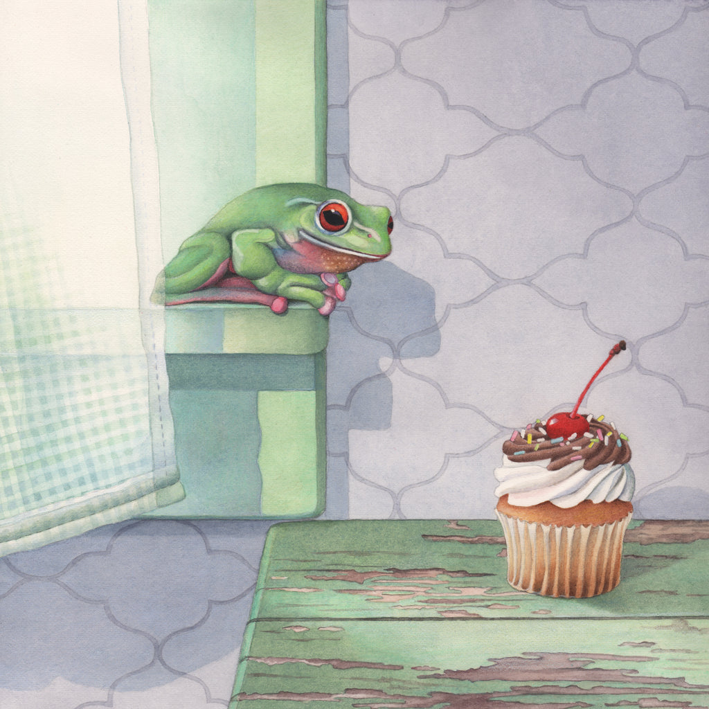 Frog Covets Cupcake