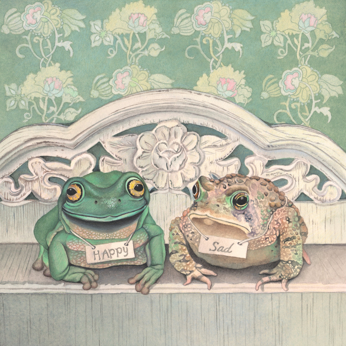 Frog and her Sprog Playing Mother's Day Art Print for Sale by DingHuArt Redbub Frog and her Sprog Playing Mother's Day Art Print for Sale by DingHuArt Redbub