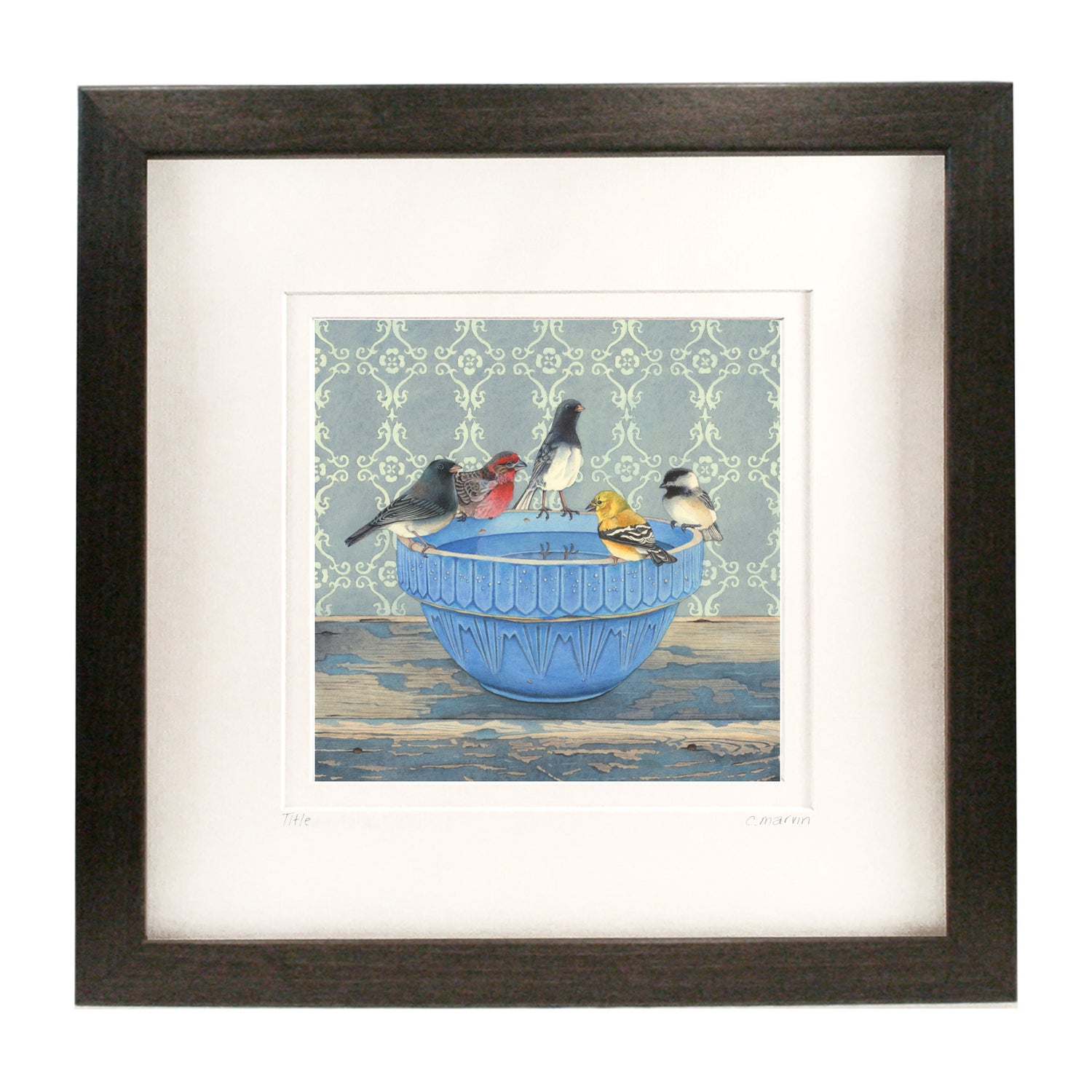 Gathering at the Blue Bowl