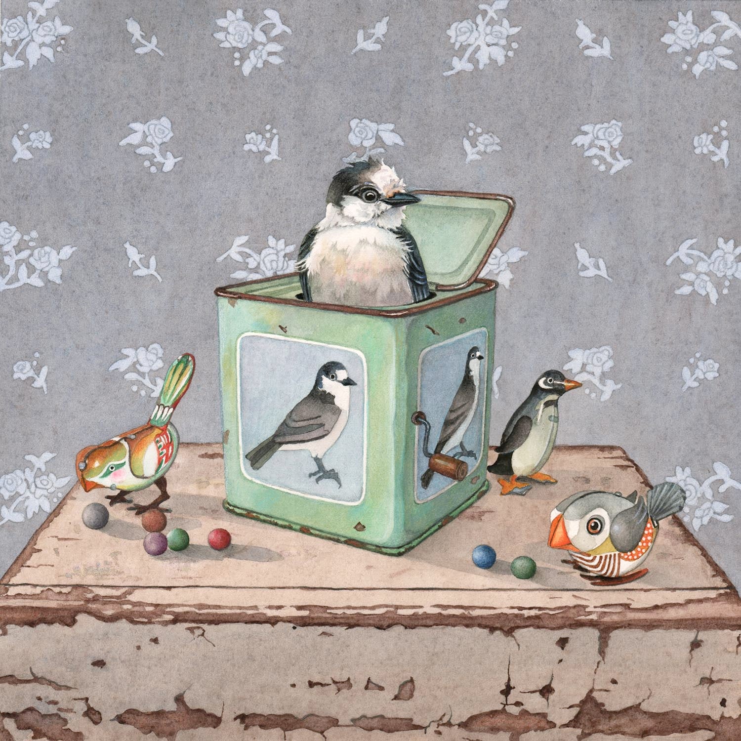 Whisky Jack-in-the-box - Gallery