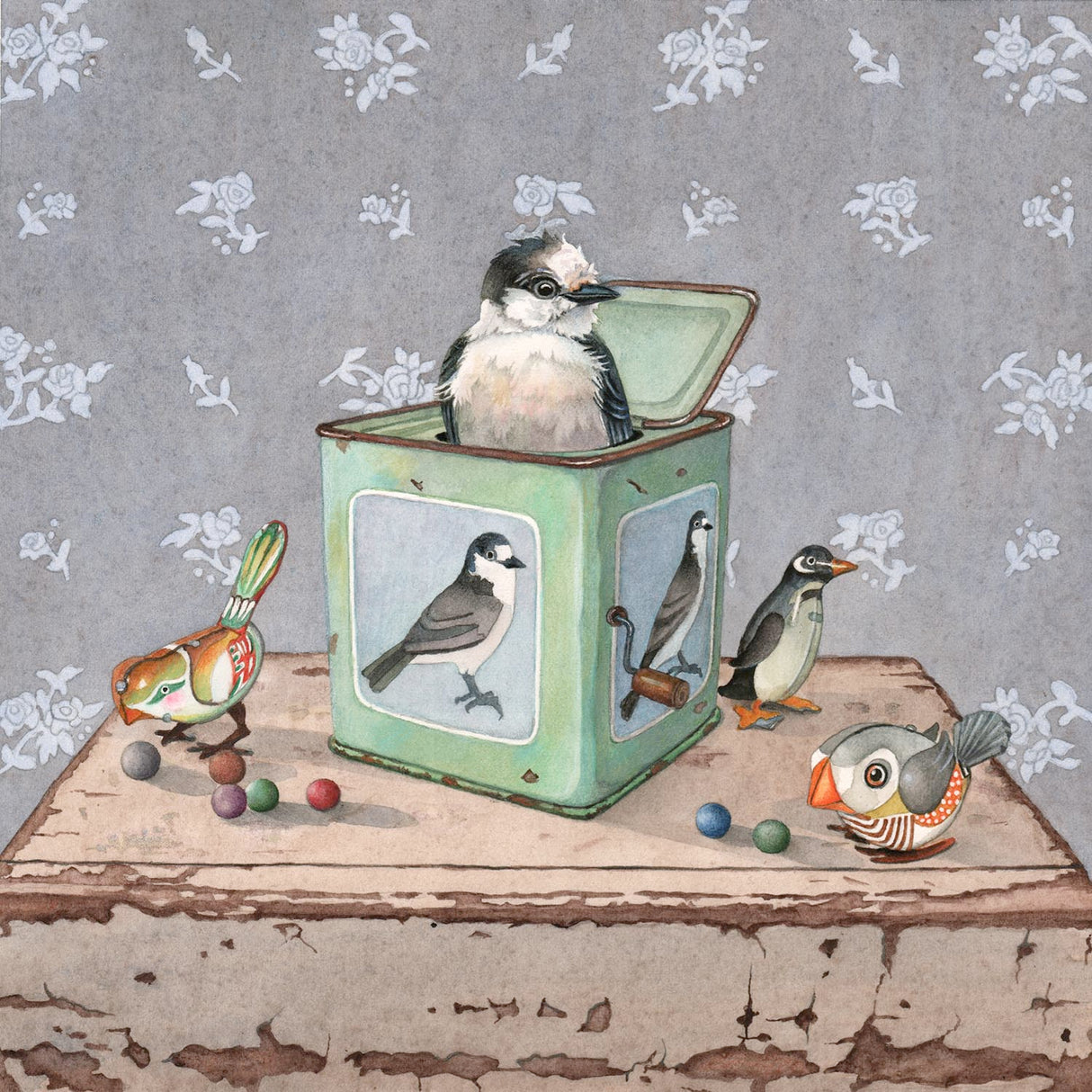 Whisky Jack-in-the-box