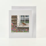 Wood Thrush at the Window