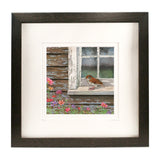 Wood Thrush at the Window